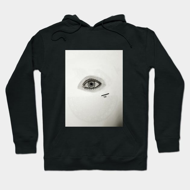 Realistic Eye Hoodie by Insight-05